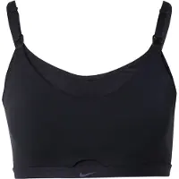 Nike Sujetador deportivo 'ALATE' negro