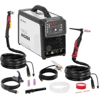 Welbach Máquina de soldar WIG AC/DC MMA 250/50 con cortador de plasma