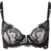 Bluebella Sujetador 'Marseille' negro / blanco