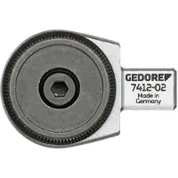 Gedore : Llave de trinquete reversible de inserción, 1/2", modelo SE 9x12, referencia 7412-02
