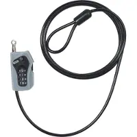 ABUS - Combiloop 205 - Candado para bicicleta size 200 cm, gris