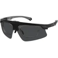 Polaroid Gafas de sol 'PLD 7056/CI/S Matt blue 99/1/135 MAN Sunglasses' negro