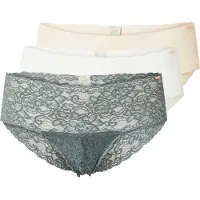 Dorina Braga beige / verde oscuro / blanco
