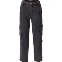 Summum Woman Cargo Jeans Baggy Black Cotton Jeans Black Denim Talla: 40 | Vaqueros Outlet | Mujer | Negro