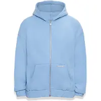 Dropsize Sudadera con cremallera 'Bazix Republiq' azul cielo