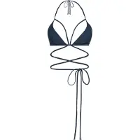 LASCANA Top de bikini 'Gina' azul noche