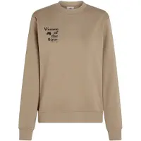 O'Neill Noos Wow Crew Concrete Talla: XS | Sudaderas con Capucha Outlet | Mujer | Gris