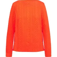 s.Oliver Sweatshirts Orange Talla: 34 | Manga Larga Outlet | Mujer | Naranja