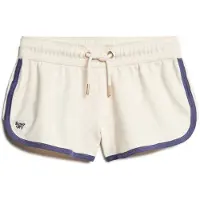 Superdry para mujer. W7110426A Pantalón Corto Logo Racer beige (XL), Casual, Algodón, outlet 2026.