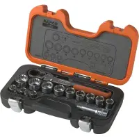 Bahco Juego De Llaves De Vaso Y Carraca S140t 10-24 Mm 14 Piezas