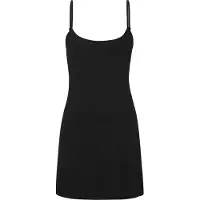 LASCANA Vestido de corpiño negro