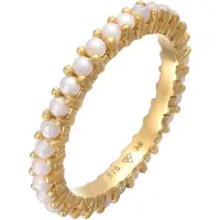 Elli Anillo oro / blanco perla