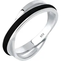 Elli Anillo negro / plata
