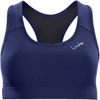 Winshape Sujetador deportivo 'SB102C' azul oscuro / blanco