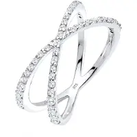 Elli Anillo plata / transparente