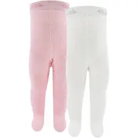 Ewers Leotardos rosa / blanco