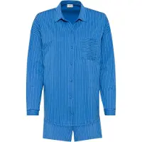 LASCANA Pijama de pantalón corto azul