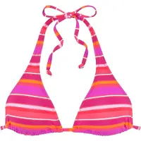 s.Oliver Top de bikini lila / naranja claro / rosa / blanco