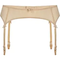 TEYLI Medias con liguero 'Eleonora' beige