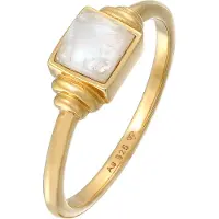 Elli PREMIUM Anillo oro / blanco