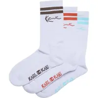 Karl kani Calcetines 'KA243-037-1' mezcla de colores / blanco