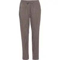 s.Oliver Pantalón de pijama beige / marrón / rojo claro