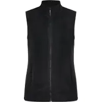 Swirly Chaleco negro