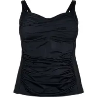 Swim By Zizzi Top de tankini negro