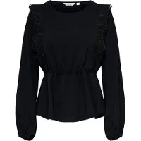 ONLY Blusa 'ONLMette' negro
