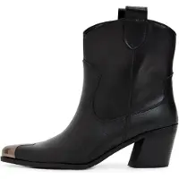 CESARE GASPARI Botas camperas oro / negro