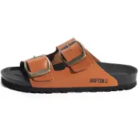Bayton Zapatos abiertos 'ALICANTE' cognac / negro