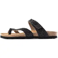 Bayton Zapatos abiertos 'Diane' marrón / negro