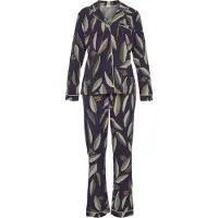 LASCANA Pijama navy / verde pastel / verde oscuro / rosa claro