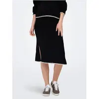 ONLY Maternity Falda 'OLMChick' beige / negro