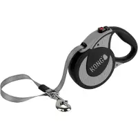 Kong Retractable Leash Ultimate - Gris