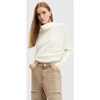 AllSaints Ridley Ladder Jumper Chalk White Talla: XS | Jerséis de Punto Outlet | Mujer | Blanco