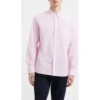 French Connection Checked And Stripe Pocket Ls Red Talla: L | Camisas Casuales Outlet | Hombre | Rojo