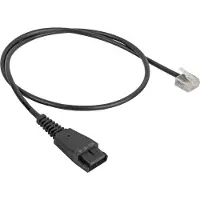 Jabra Auriculares Quick Disconnect To Modular Rj Extension Cord For Siemens Open Stage