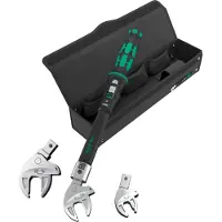 Wera 05136076001 Drehmomentschlüssel-Set Wärmepumpe/Klimaanl 4tlg, 9530