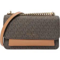 Michael Kors Bolso de hombro 'Sac Bandoulière Claire Marron' marrón