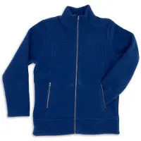 Engel - Men's Jacket with Zip Pockets - Chaqueta de lana size 58/60, azul
