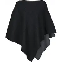 Mufflon - Women's Extra - Poncho size One Size, negro