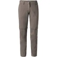 Vaude - Women's Farley Stretch Zip Off Pants II - Pantalones de trekking size 46 - Short, marrón