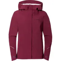 Vaude - Women's Yaras Jacket V - Chaqueta impermeable size 38, rojo