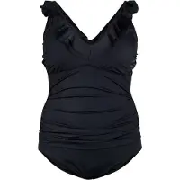 Swim By Zizzi Traje de baño 'Skitrin' negro