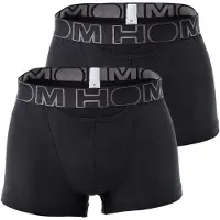 Hom Calzoncillo boxer beige oscuro / negro