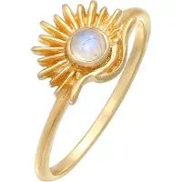 Elli Anillo oro / blanco perla