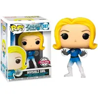 Funko POP! Figura Exclusiva De La Chica Invisible Los 4 Fantásticos Marvel