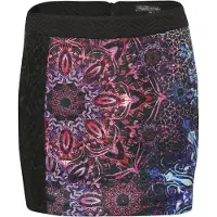KOROSHI Falda azul / lila / rosa / negro