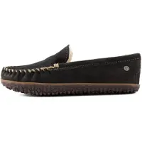 Minnetonka Mocasines 'Terese' marrón / gris oscuro